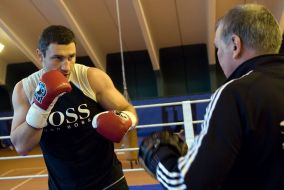 Vitaly Klichko and Friz Zdunek