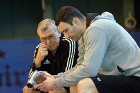 Vitaly Klichko and Friz Zdunek