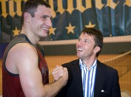 Klichko’s training before the fight with Jameel McCline