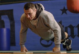 Klichko’s training before the fight with Jameel McCline