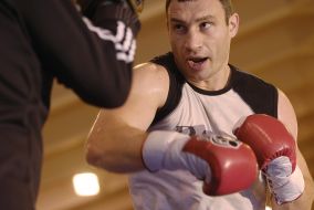 Klichko’s training before the fight with Jameel McCline
