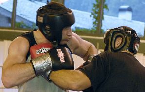 Klichko’s training before the fight with Jameel McCline