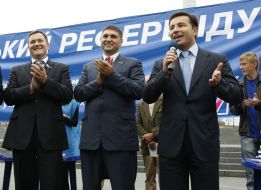 Юрий Мирошниченко, Вадим Колесниченко и Валерий Коновалюк