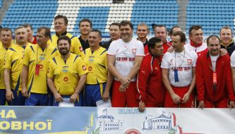 Soccer. Seym of Poland Republic - Ukrainian Parliament