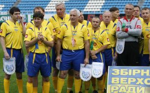 Soccer. Seym of Poland Republic - Ukrainian Parliament
