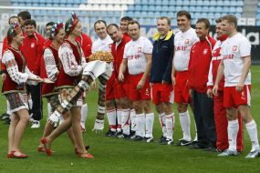 Soccer. Seym of Poland Republic - Ukrainian Parliament