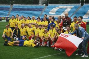 Soccer. Seym of Poland Republic - Ukrainian Parliament