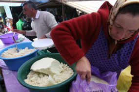 Оn the festival ”Gutsul brynza” in Rakhiv