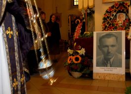 Farewell ceremony of UPA general Vasyl Kuk