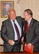 Viktor Chernomyrdin and Yury Solomin