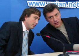 Пресс-конференция Бориса Немцова в УНИАН