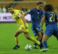 Andrey Shevchenko Mauro Camoranesi Andrea Pirlo