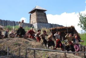 Shooting of feature film ”Taras Bulba”