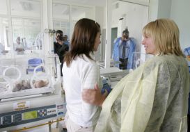 Yekaterina Yushchenko’s visit in Lvovskaya children’s hospital
