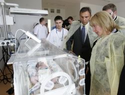 Yekaterina Yushchenko’s visit in Lvovskaya children’s hospital