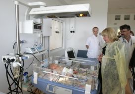 Yekaterina Yushchenko’s visit in Lvovskaya children’s hospital