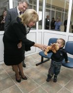 Yekaterina Yushchenko’s visit in Lvovskaya children’s hospital