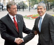 Viktor Yushchenko and Jose Socrates