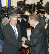 Jose Socrates Javier Solana