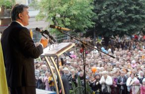 President’s folk veche in Drogobych