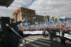 Янукович в Макеевке