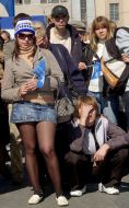 Action of Party of regions in Kharkov
