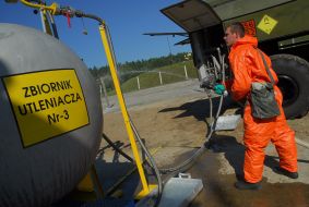 Opening of factory on processing and utilization of rocket fuel in Radekhyv