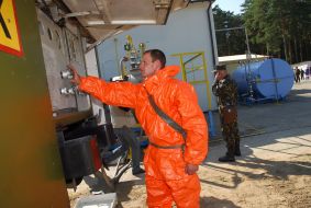 Opening of factory on processing and utilization of rocket fuel in Radekhyv