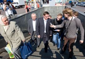 Yury Lutsenko in Obolon