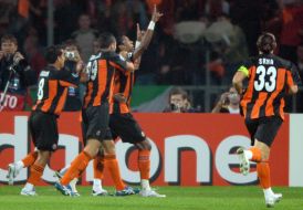 Soccer. FC ”Shakhter” vs. FC ”Celtic” (Scotland)