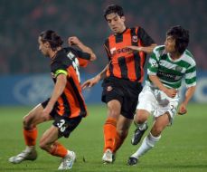 Soccer. FC ”Shakhter” vs. FC ”Celtic” (Scotland)