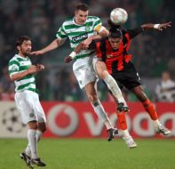 Soccer. FC ”Shakhter” vs. FC ”Celtic” (Scotland)