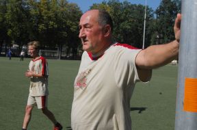 Friendly meeting on football between the theater of Russian drama and Maluy theater