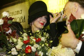 Богдан Ступка и Рената Литвинова