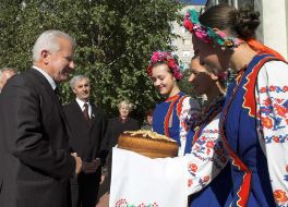 Visit of Alexandr Moroz to Kirovograd