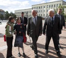 Visit of Alexandr Moroz to Kirovograd