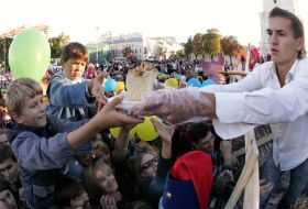 Participants of holiday