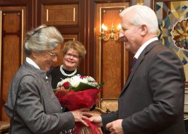 Встреча Александра Мороза с Уильямом Миллером