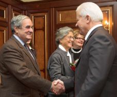 Встреча Александра Мороза с Уильямом Миллером