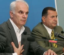Nikolay Polishchuk and Viktor Suprunov
