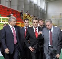 Opening of the second part of Center of olympic preparation of the Ukrainian academy of banking