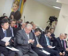 Meeting of  Yuliya Timoshenko with ambassadors and international observers
