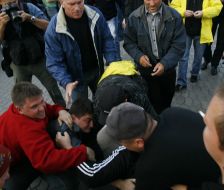Останній мітинг ПР перед виборами