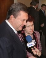 Viktor Yanukovich and Lyudmila Yanukovich