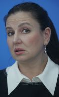 Press-conference by Inna Bogoslovskaya and Anna German in UNIAN