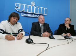 Piskun’s press-conference in UNIAN
