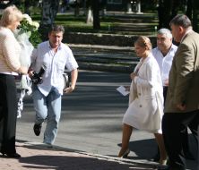 Yuliya Timoshenko and Aleksandr Prokopenko