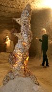 Экспозиция скульптурных работ в соляной шахте ГПО ”Артемсоль”