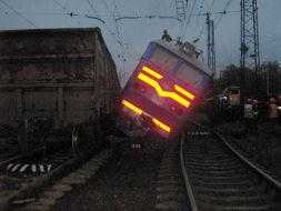 Collision of trains in Dnepropetrovsk region