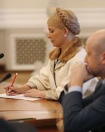 Yuliya Timoshenko and Aleksandr Turchinov